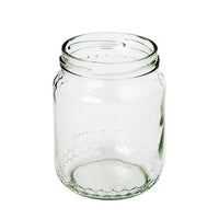 Honey Comb Embossed Jar/Bottle 375 ml (500g) with lid. Box of 12.