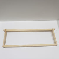 Wood Frame - Unassembled - For Wax Foundation