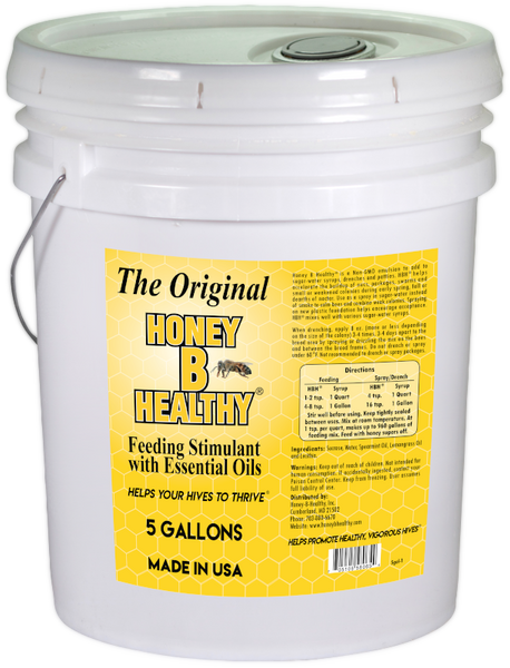 Honey Bee Healthy 5 Gallon Pail